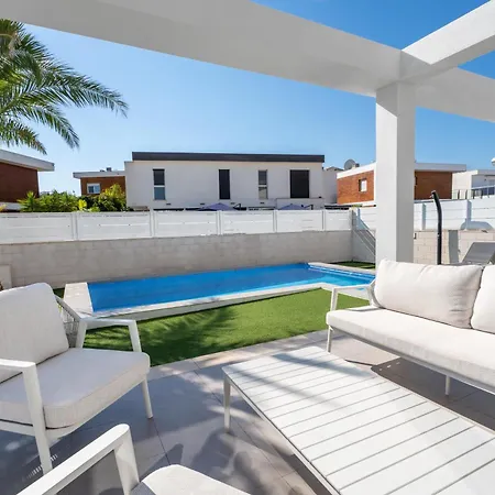 Luxury Casa Bos Palm Tree - With Jacuzzi And Pool * Gran Alacant