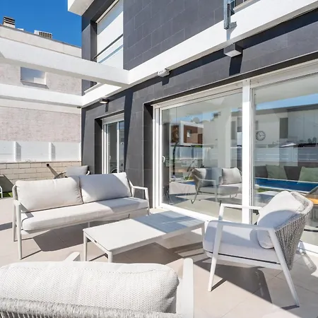 Villa Luxury Casa Bos Palm Tree - With Jacuzzi And Pool Gran Alacant