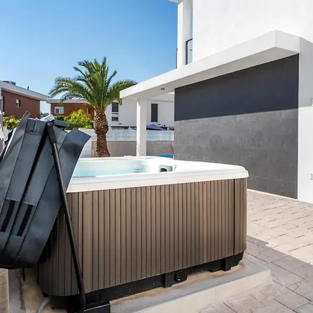 Luxury Casa Bos Palm Tree - With Jacuzzi And Pool Villa Gran Alacant