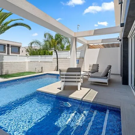 Villa Luxury Casa Bos Palm Tree - With Jacuzzi And Pool Gran Alacant